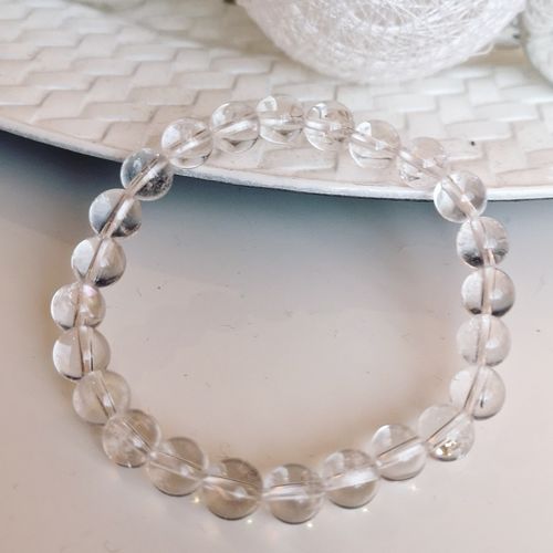 Customer photo review of Bracelet Bien-Être Quartz Clair