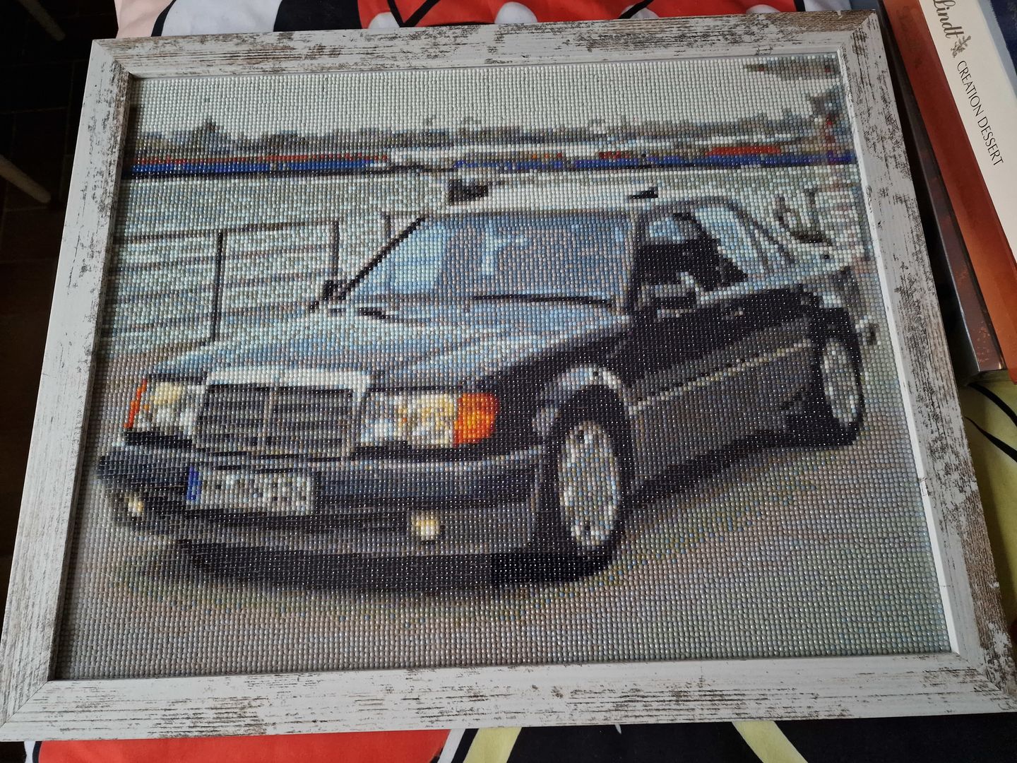 Customer photo review of Diamond Painting Personnalisé