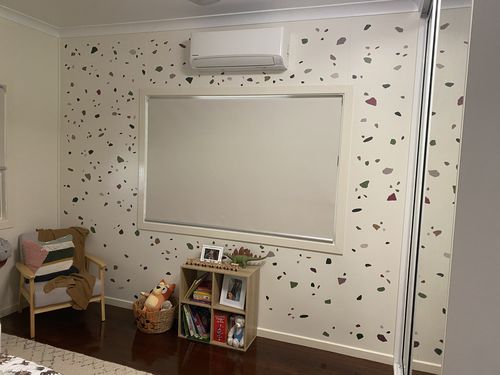 Customer photo review of Modern Terrazzo Decal Set