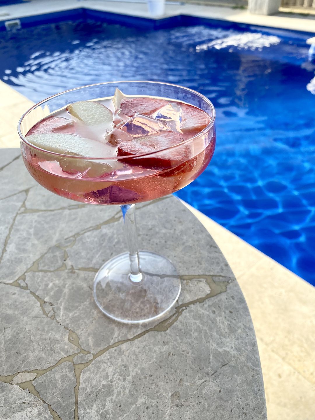Customer photo review of COUPE GLASS Optic Ribbed Clear 255mL