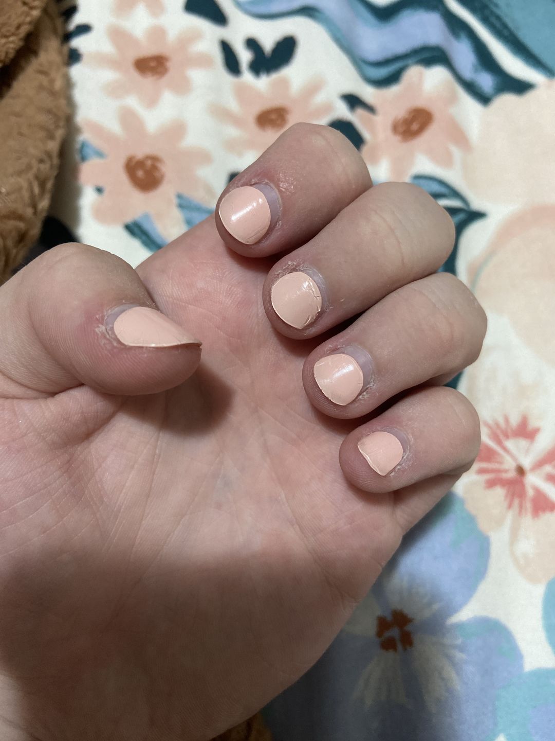Customer photo review of Gel Nail Sticker Starter Kit (FREE UV Lamp With 2 Or More Gel Nail Stickers)