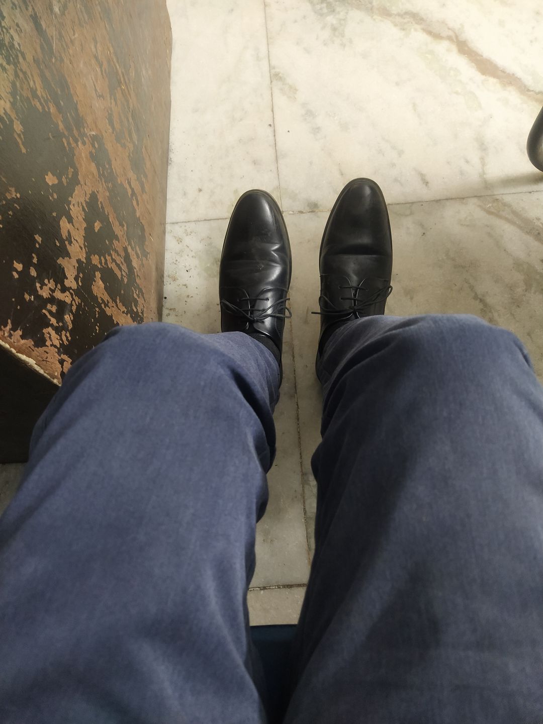 Customer photo review of Bacca Bucci VANCOUVER Formal Shoes with Superior Comfort |  All Day Wear Office Or Party Lace-up Shoes