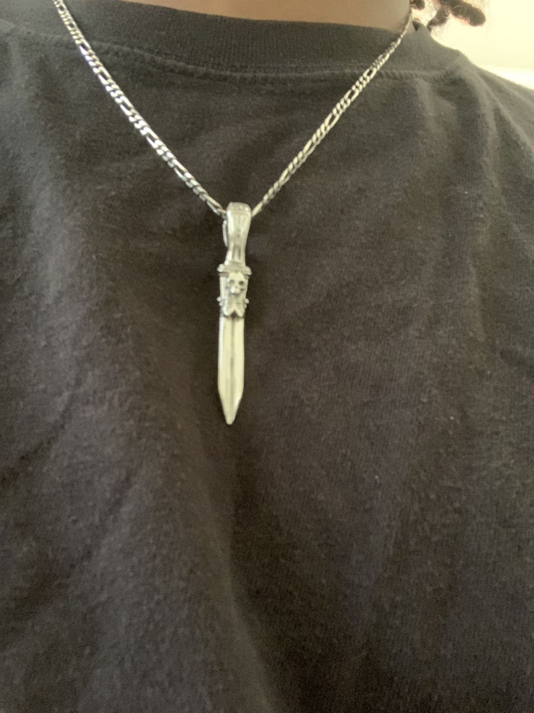 Customer photo review of CATACOMB SWORD PENDANT (NEW)
