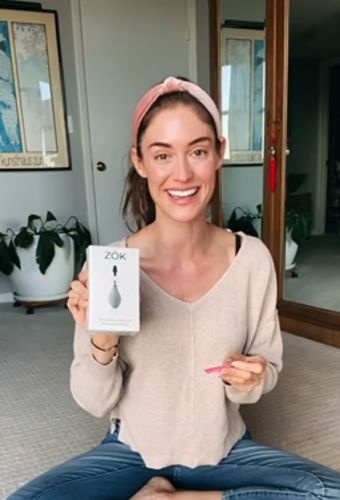 Customer photo review of Zōk- Naturally Reduce Pressure and Tension Inside the Head