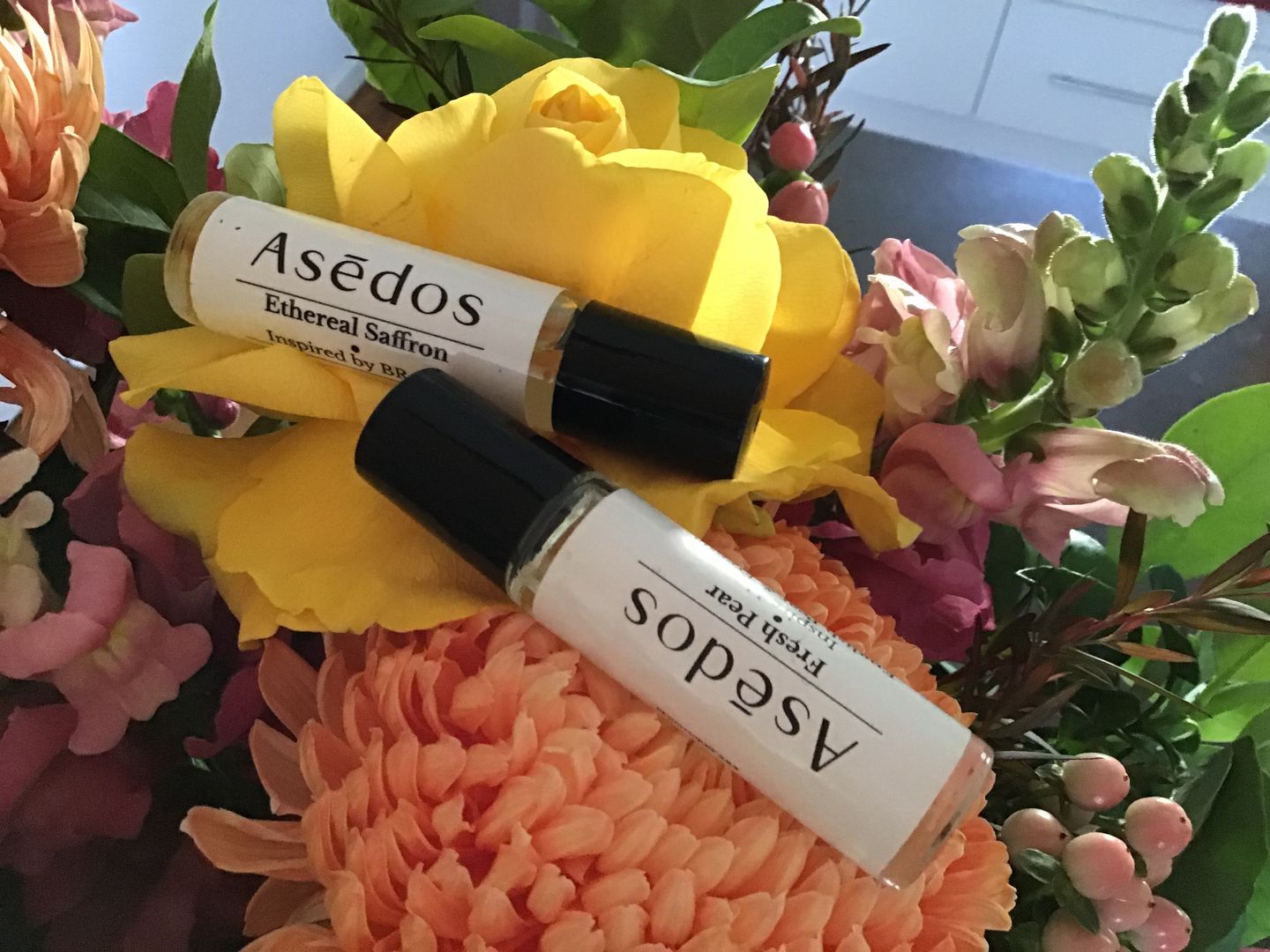 Customer photo review of FLORAL ORANGE PERFUME OIL