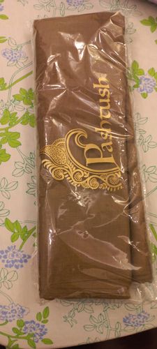 Customer photo review of Pashtush Women'S Soft Wool Shawl Dark Brown ( Tooth )
