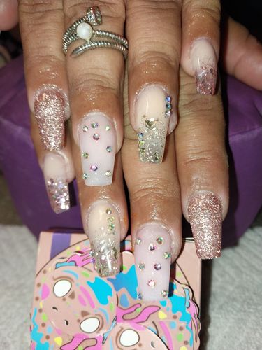Customer photo review of Colección King Color 4 pzas MC Nails