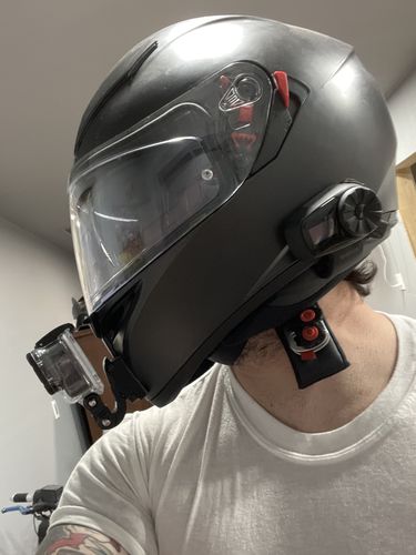 Customer photo review of AGV K1 Camera Mount