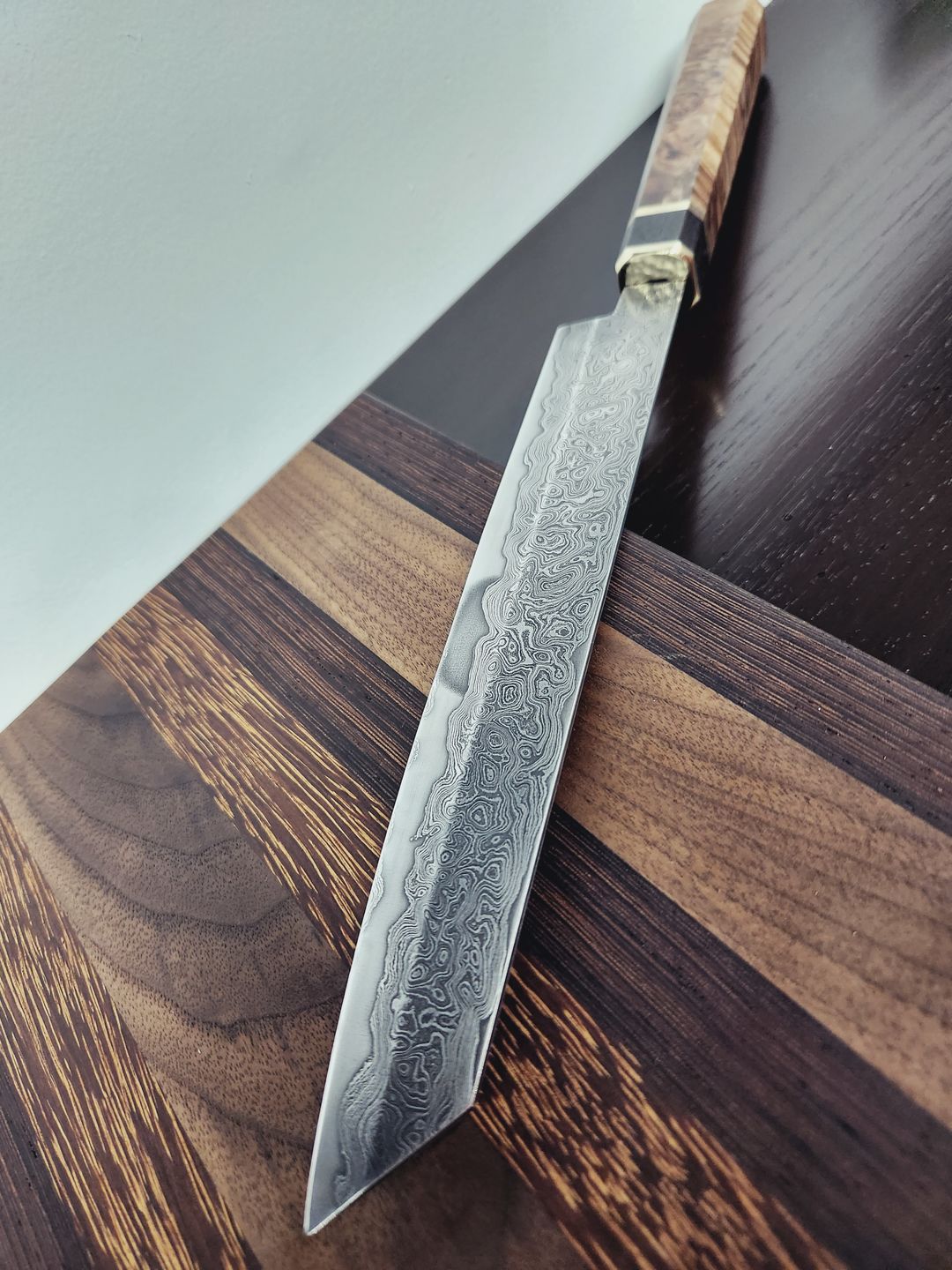 Customer photo review of 2 X 72 Inch Knife Makers Sanding Belts Assortment