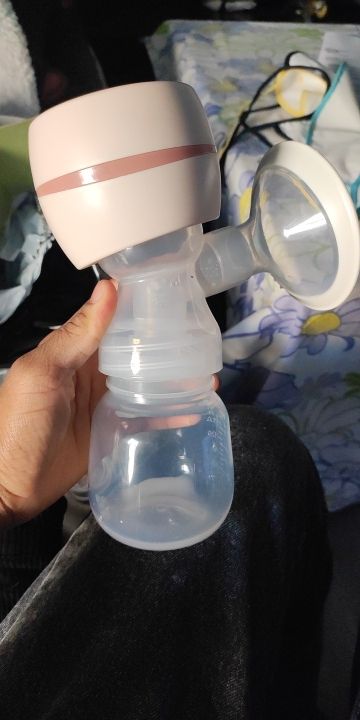 Customer photo review of Tire Lait électrique