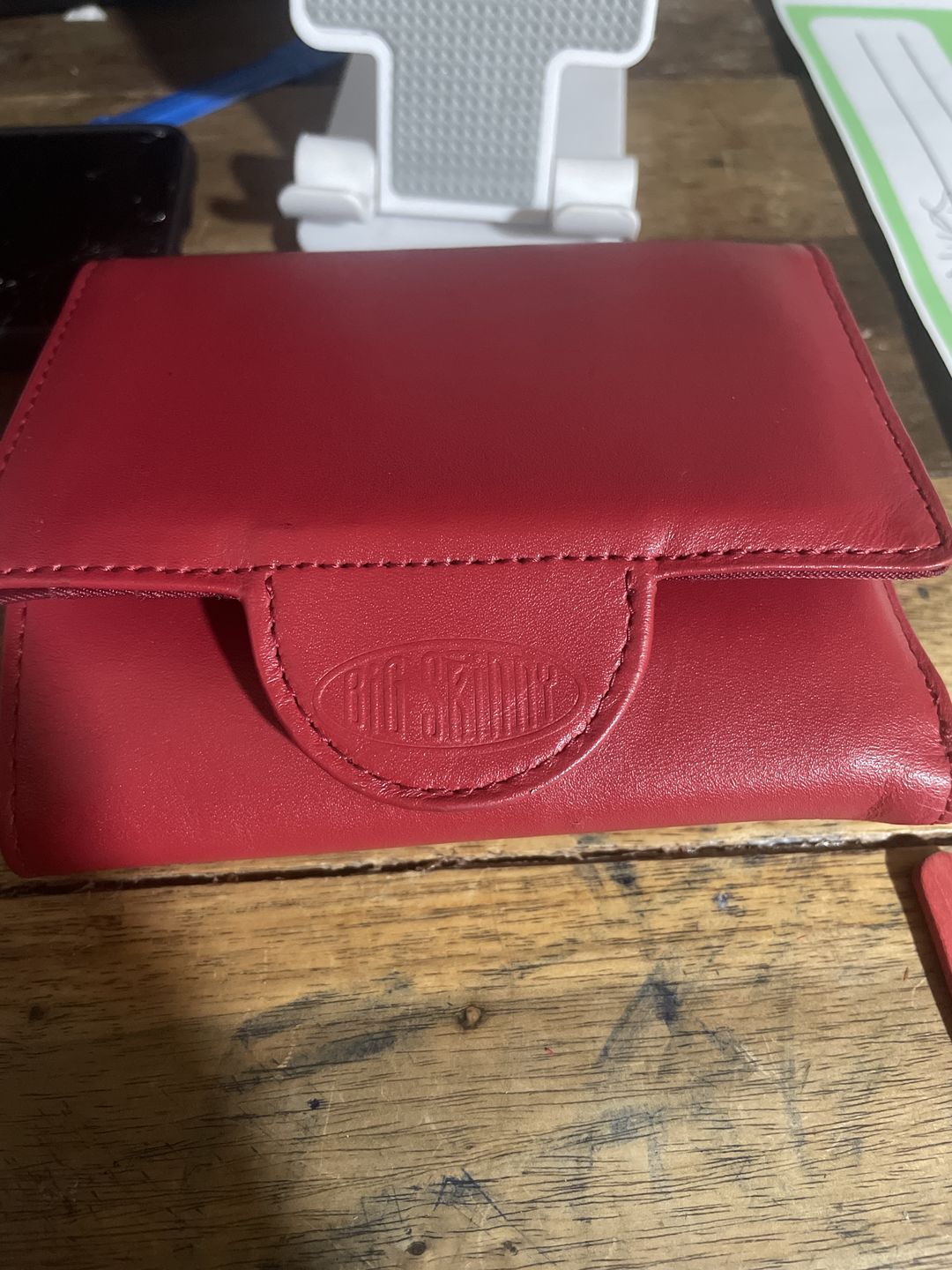 Customer photo review of Leather Trixie Cherry