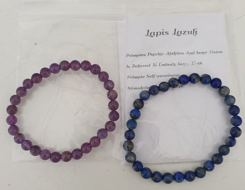 Customer photo review of Bracelet Énergétique en Améthyste