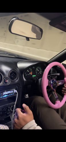 Customer photo review of Tomü Hakone Gloss Pink with Neo Chrome Spoke Steering Wheel