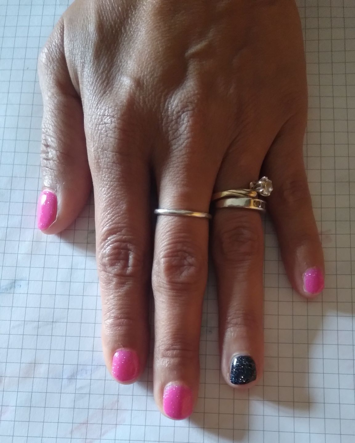 Customer photo review of Smalto Semipermanente LCI -  Fucsia violaceo