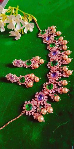 Customer photo review of Zircon Necklace 151214