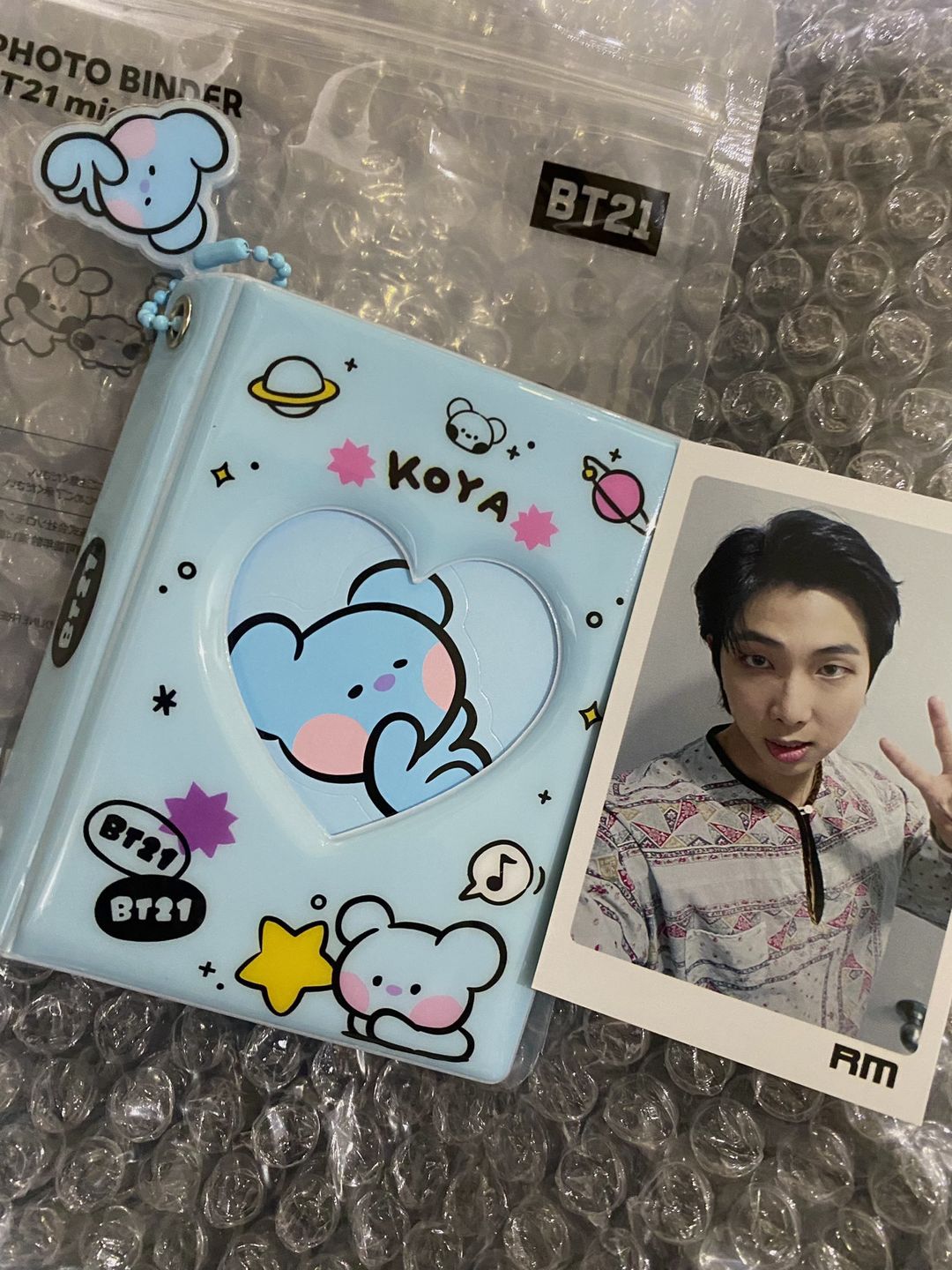 Customer photo review of BT21 MININI PHOTO BINDER