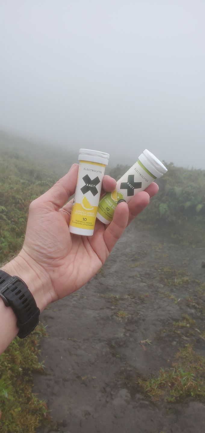 Customer photo review of XACT ELECTROLYTES -  sport hydration tabs