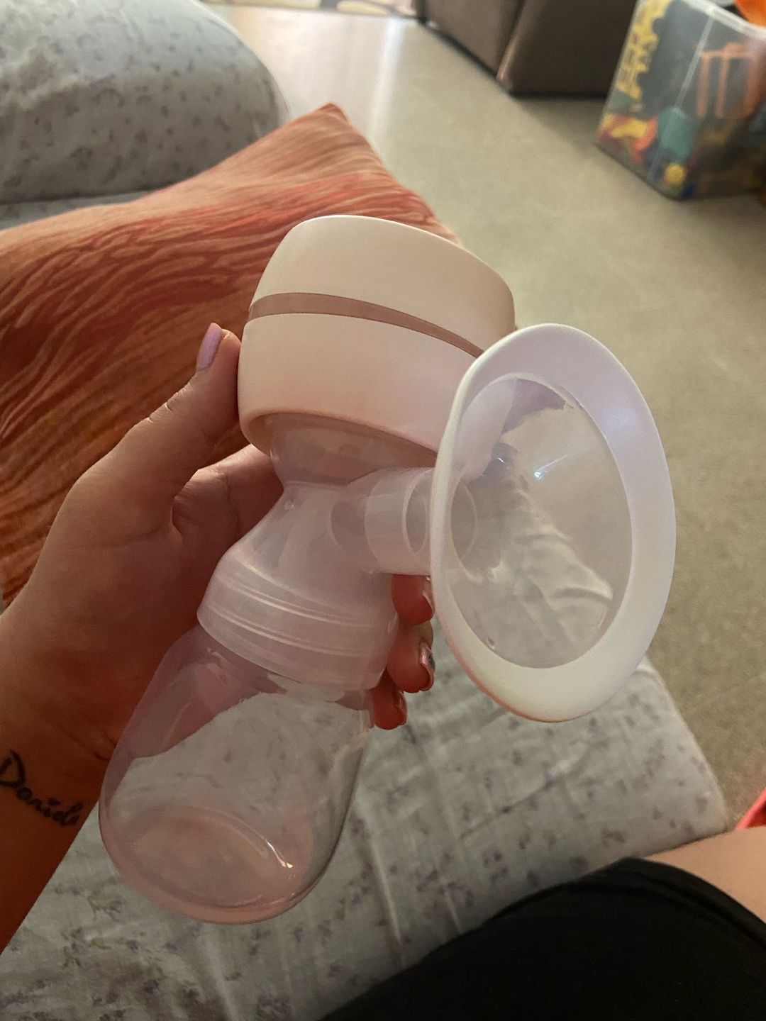 Customer photo review of Tire Lait électrique
