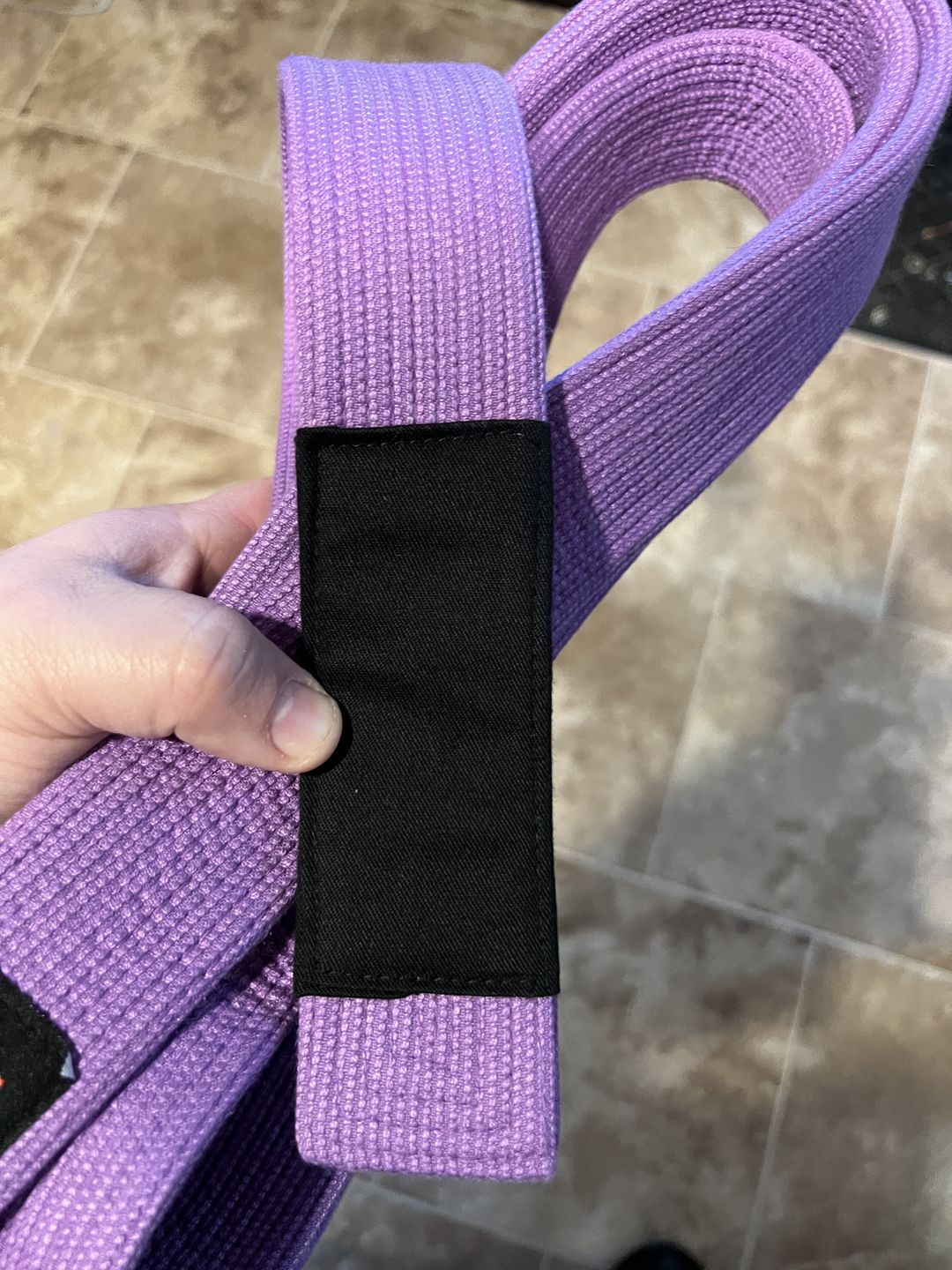 Customer photo review of Premium Brazilian Jiu Jitsu BJJ Belt