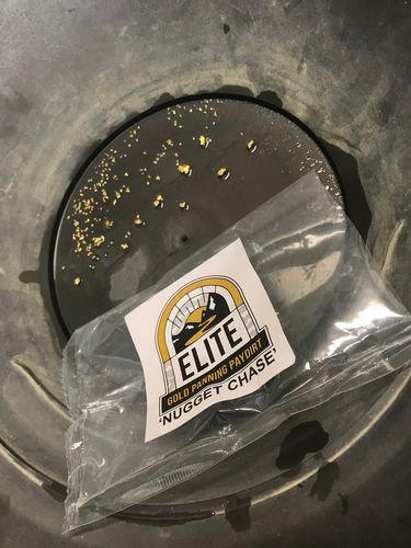 Customer photo review of Elite 'NUGGET CHASE' - Gold Panning Paydirt Concentrate