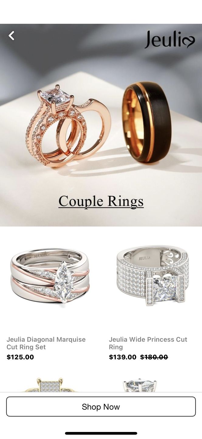 Customer photo review of Mens Black Tungsten Carbide Wedding Band with Gold Grooves 2 CZ Diamonds.