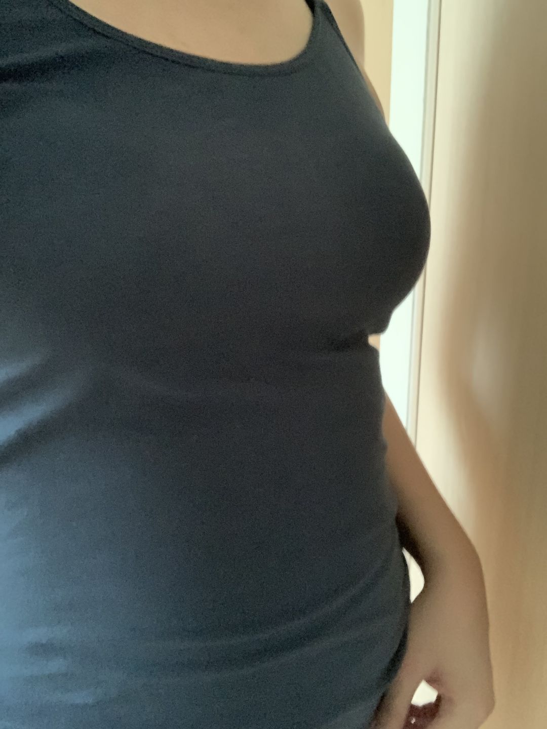 Customer photo review of Ellie Cruz Nursing Cami