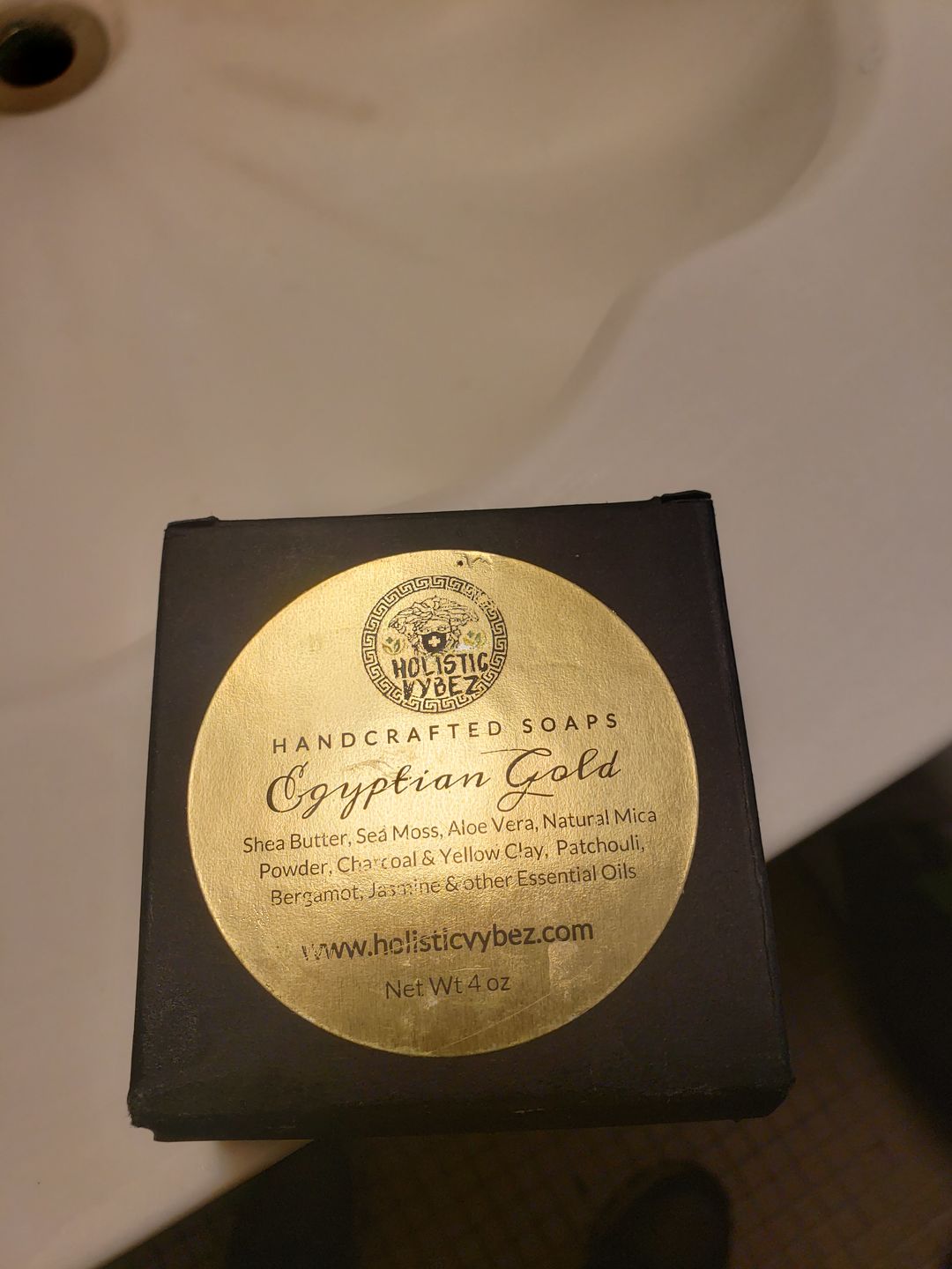 Customer photo review of EGYPTIAN GOLD - Sea Moss Body Soap