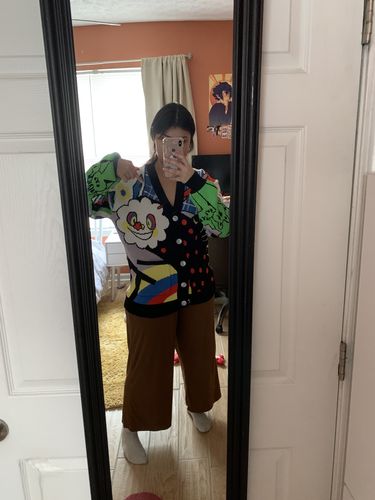 Customer photo review of Witch's Labyrinth Cardigan