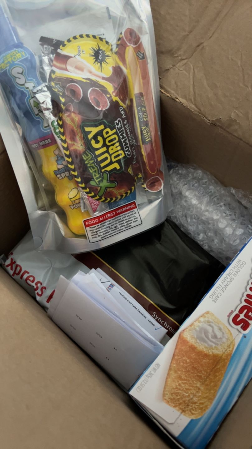 Customer photo review of Freeze Dried Sour Worms