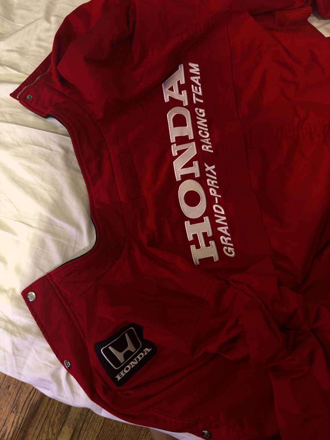 Customer photo review of 1989 Honda Grand Prix Racing Team Twill Jacket