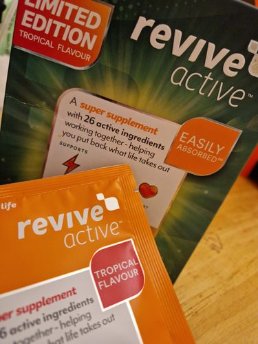 Customer photo review of Revive Active – Tropical Flavour