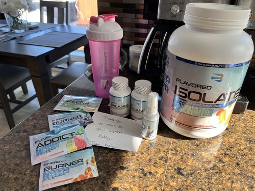 Customer photo review of Protein Isolate - small