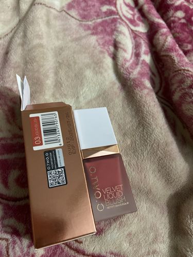 Customer photo review of O.TWO.O LIQUID BLUSH