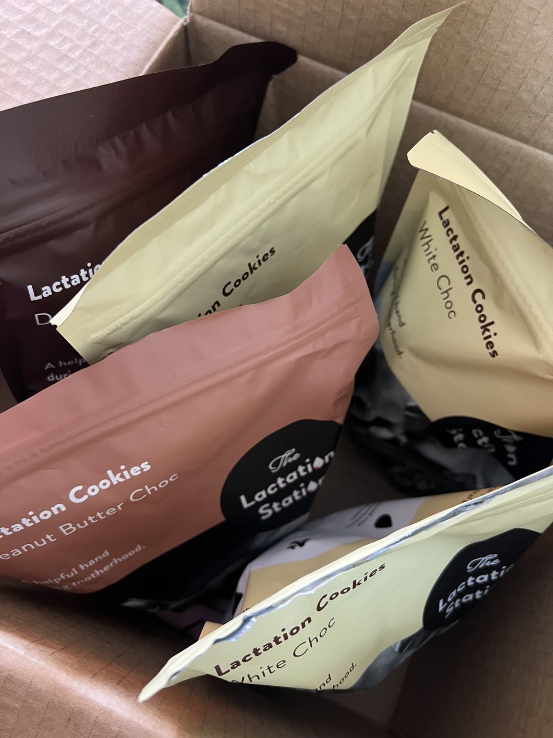 Customer photo review of White Choc Lactation Cookies