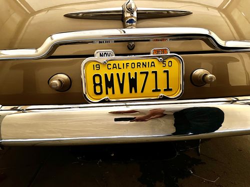 Customer photo review of 1950 CALIFORNIA LICENSE PLATE 6"x14" (351.5mm x 156.5mm)