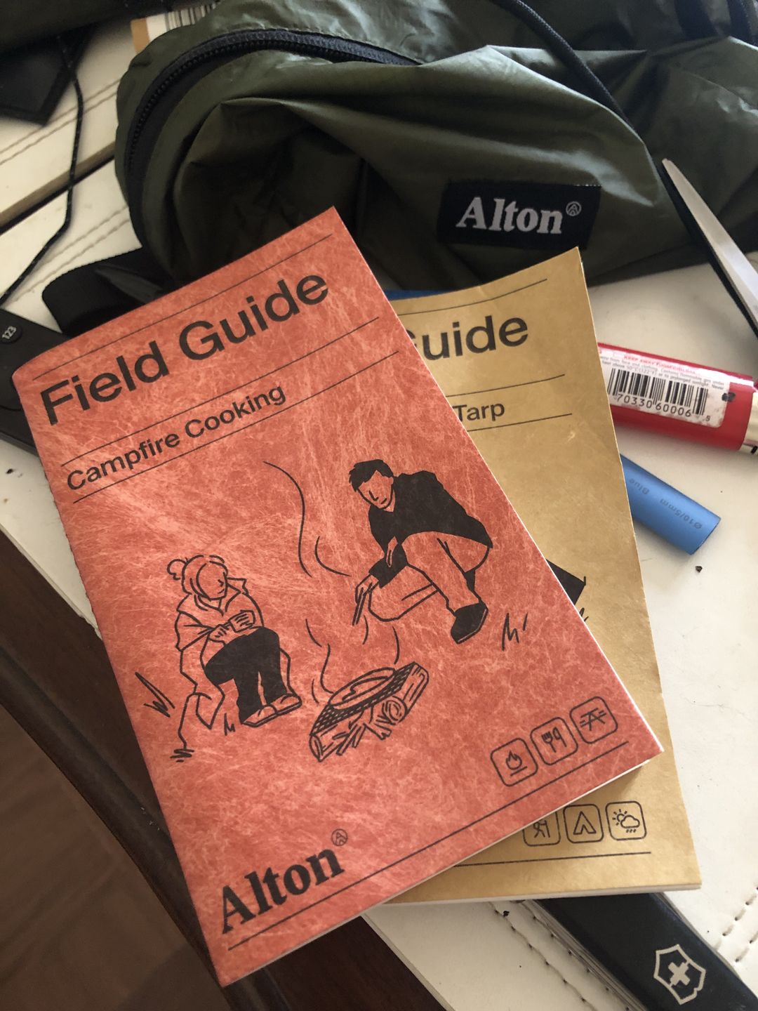 Customer photo review of Waterproof Field Guide - Tarp