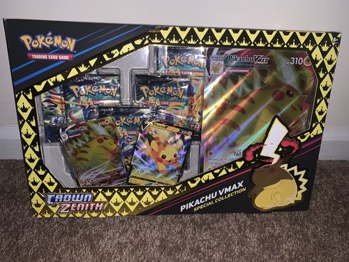 Customer photo review of Pokémon Crown Zenith Special Collection Pikachu VMAX Box (Presale)