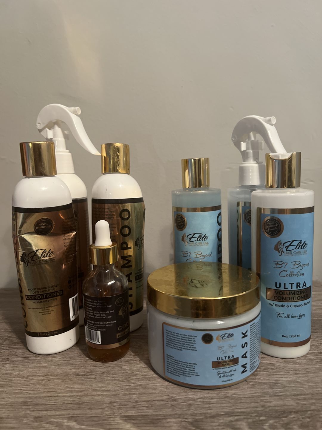 Customer photo review of Moisture Repair Kit