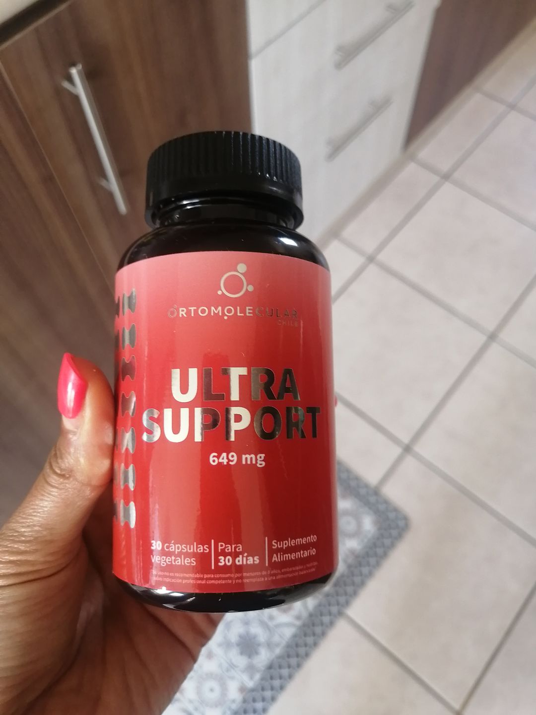 Customer photo review of Ultra Support -30 cáps