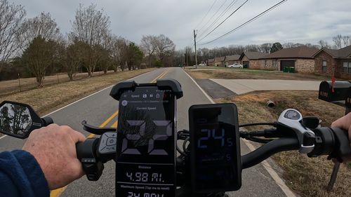 Customer photo review of U7 Step-thru Foldable Fat Tire Electric Bike