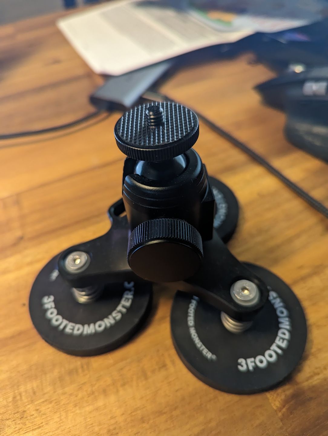 Customer photo review of 3 Footed Monster PRO Edition - Magnetic Mount