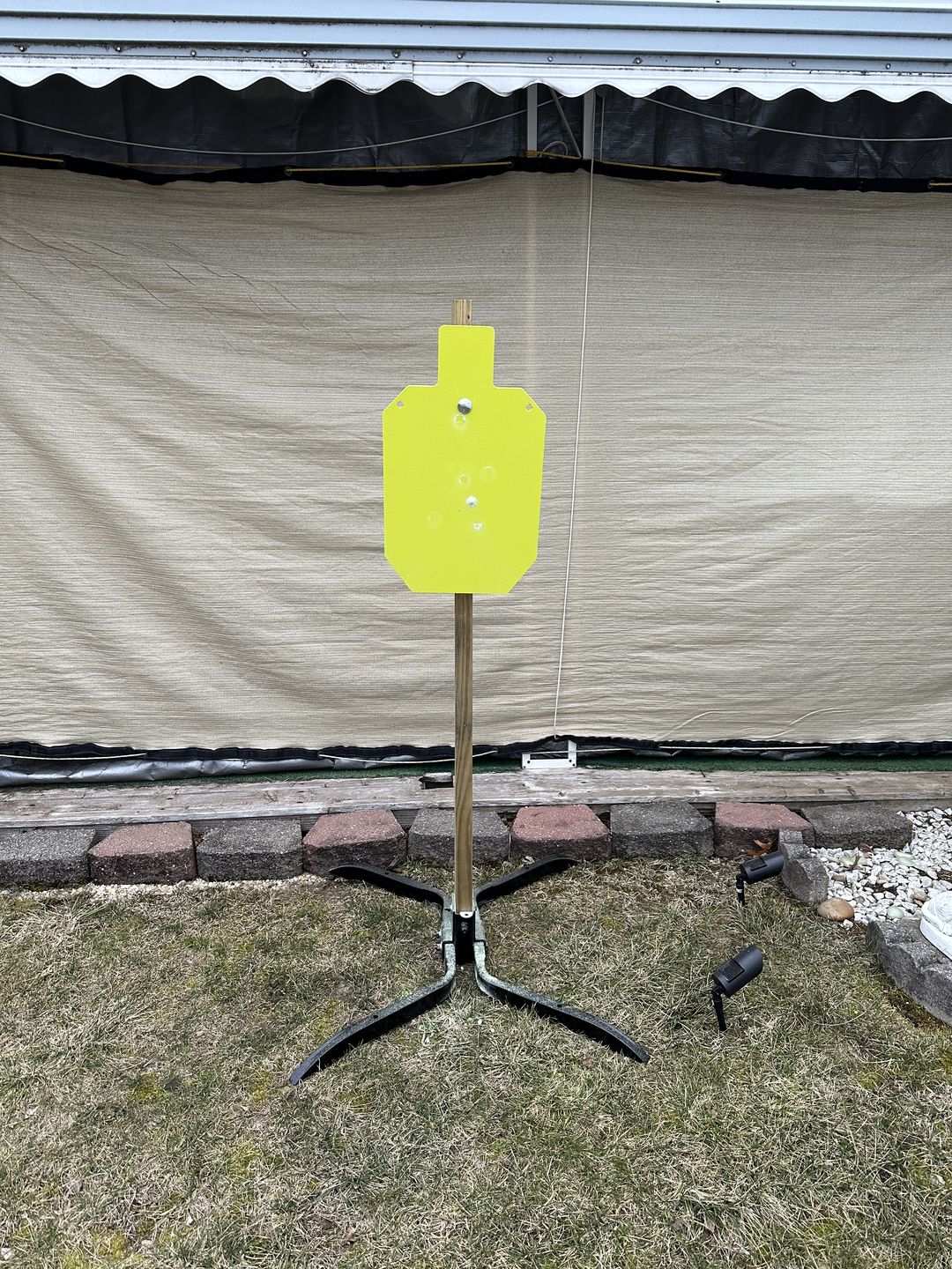 Customer photo review of X-leg Base Stand + Mounting Kit + 12" X 20" Torso