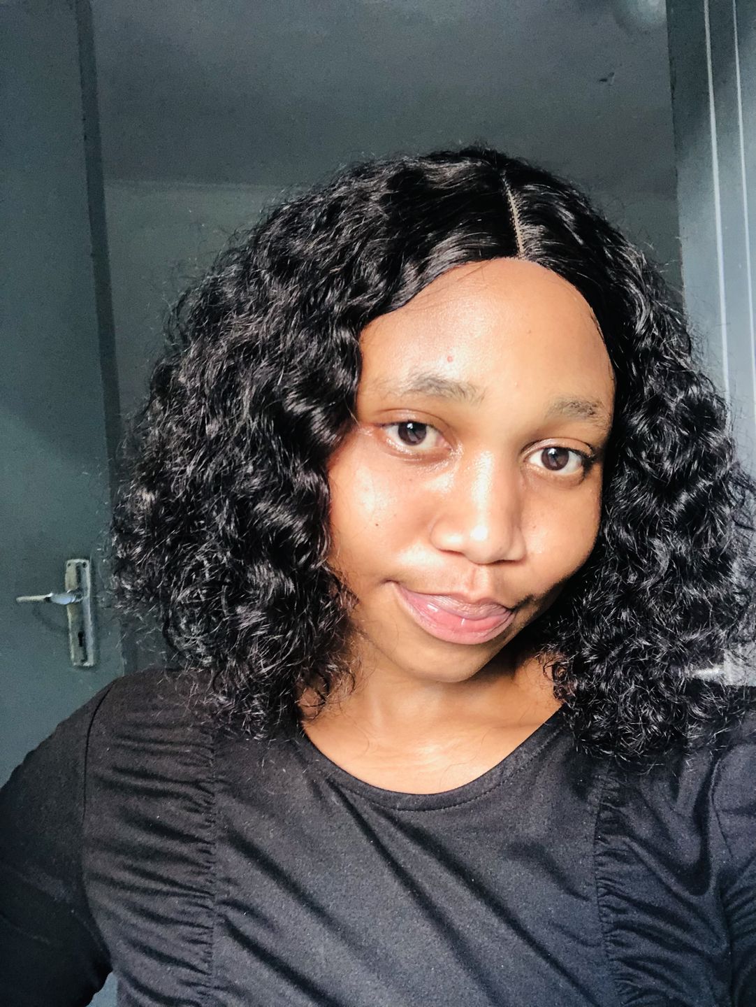 Customer photo review of Straight Hair Maintenance Kit