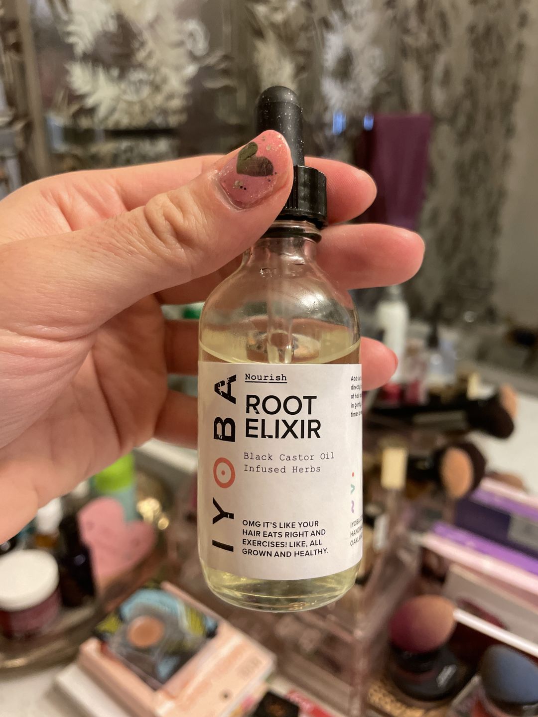 Customer photo review of Nourish Root Elixir