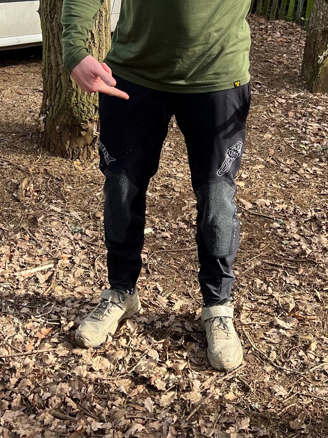 Customer photo review of Coffindodger AC | Park Pant | Eclipse Black