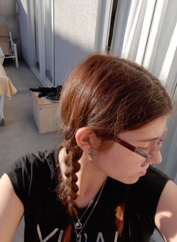 Reseña con foto de un cliente sobre Henna Jamila BAQ (Premium)