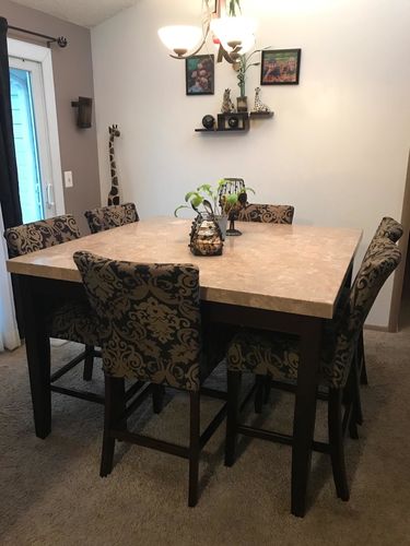 Customer photo review of Magic Universal Chair Cover