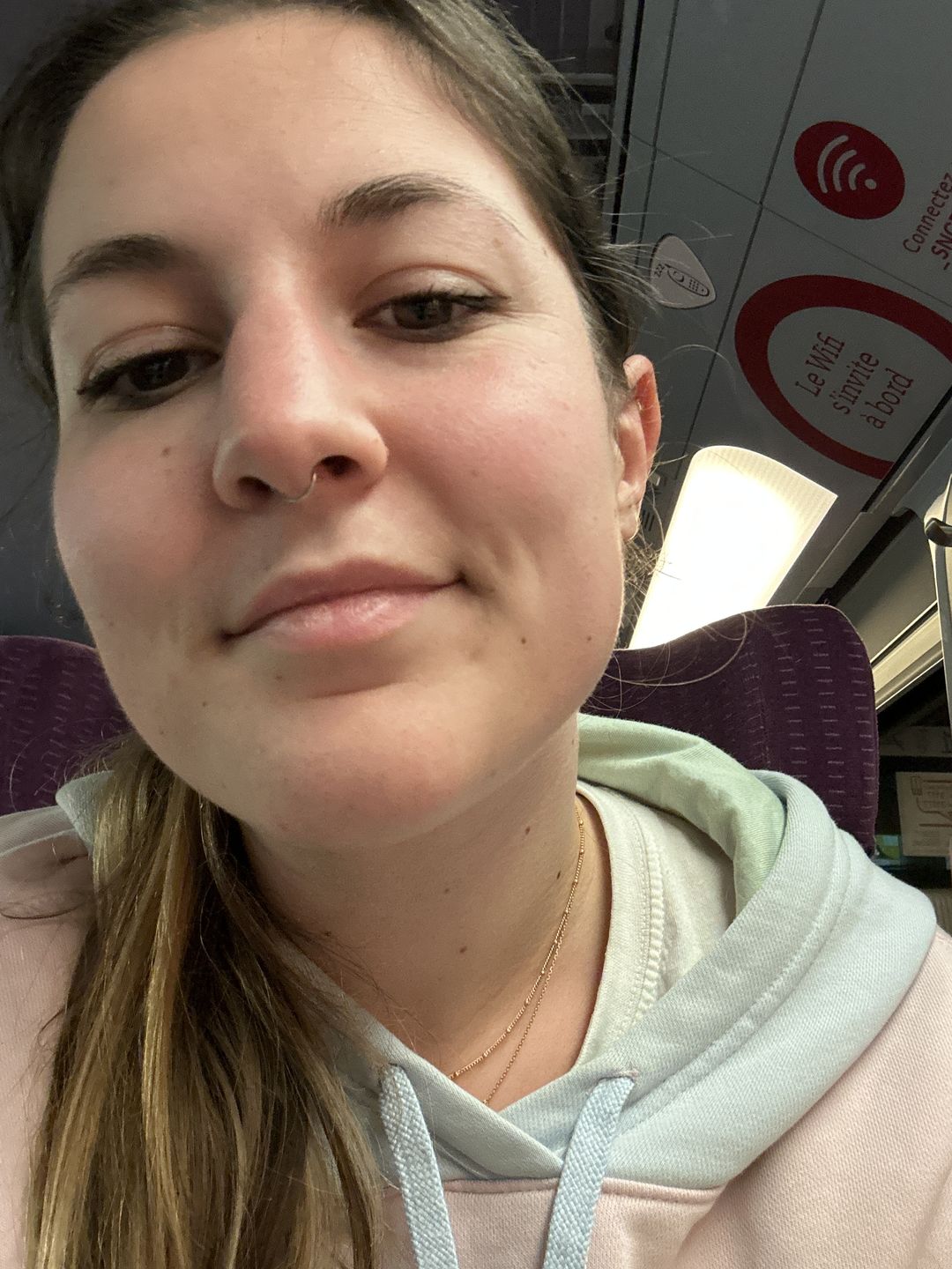 Customer photo review of Faux piercing Farah