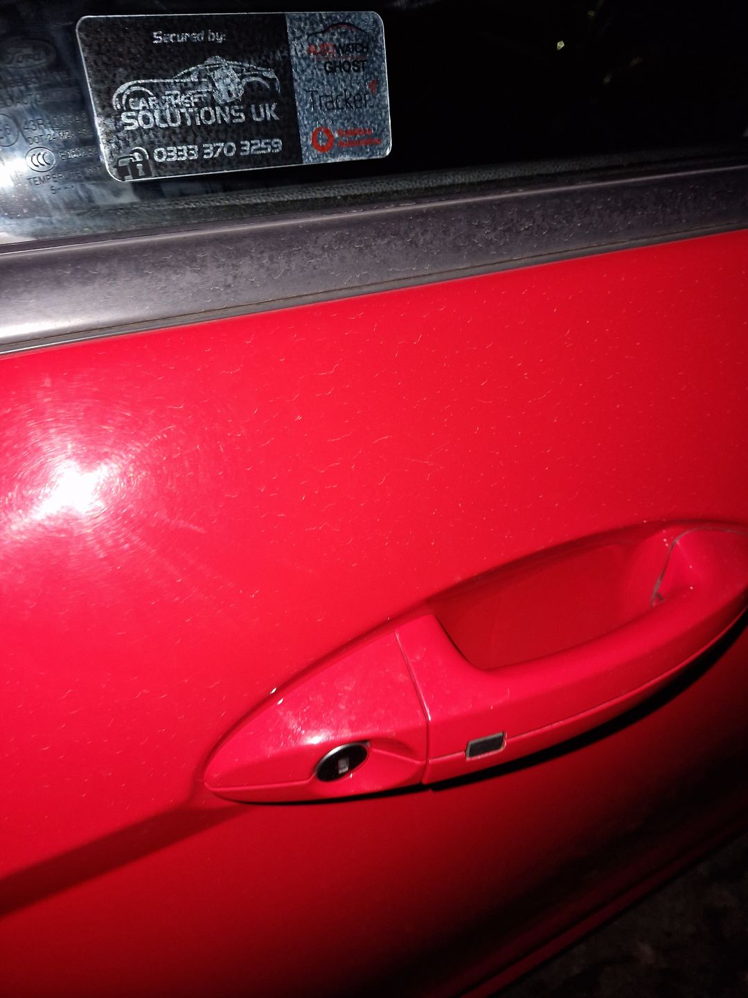 Customer photo review of Standard Door Handle Lock Bezel Mk7/7.5 Fiesta (inc ST180)