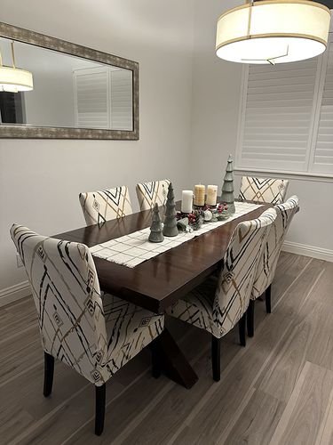 Customer photo review of Magic Universal Chair Cover
